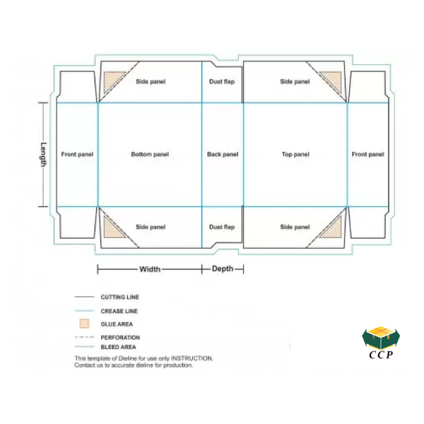 DURABLE CUSTOM 4 CORNER TRAY PACKAGING WITH LID Inner